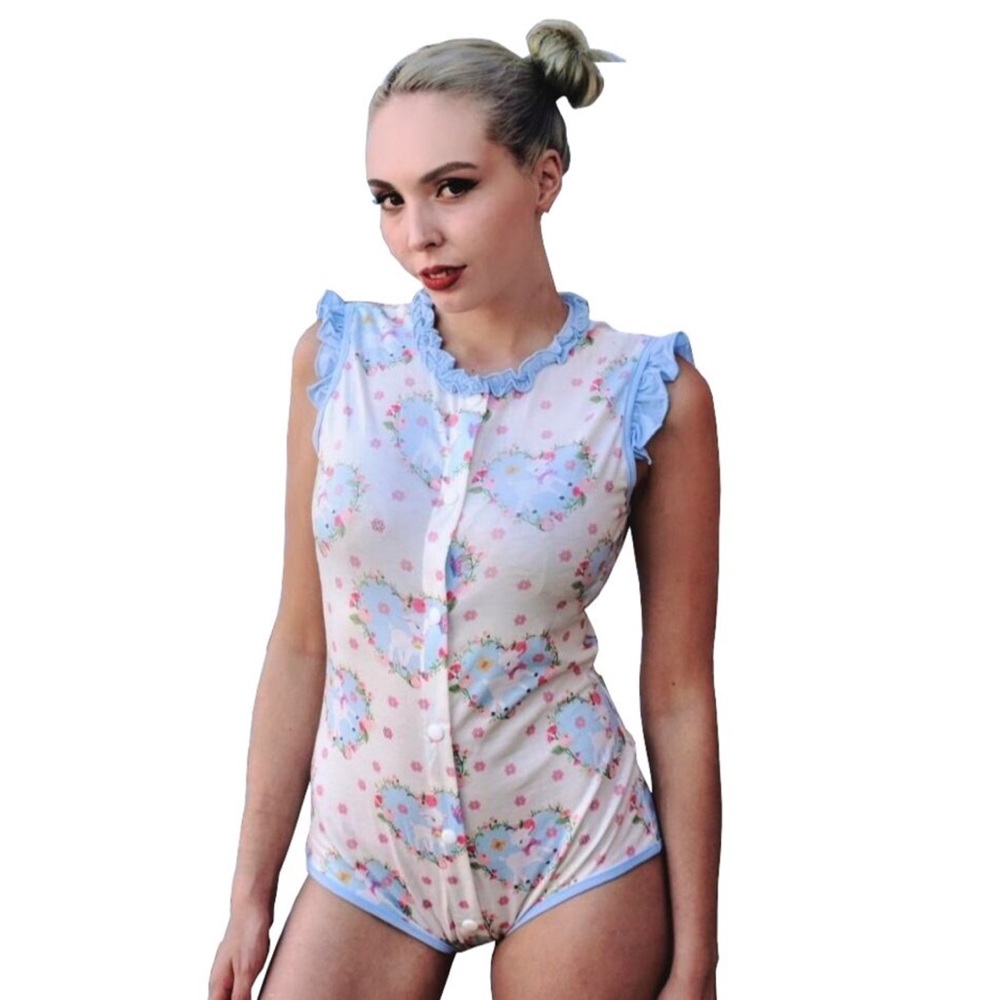 Mary had a little lamb Romper onesie
ABDL/DDLG